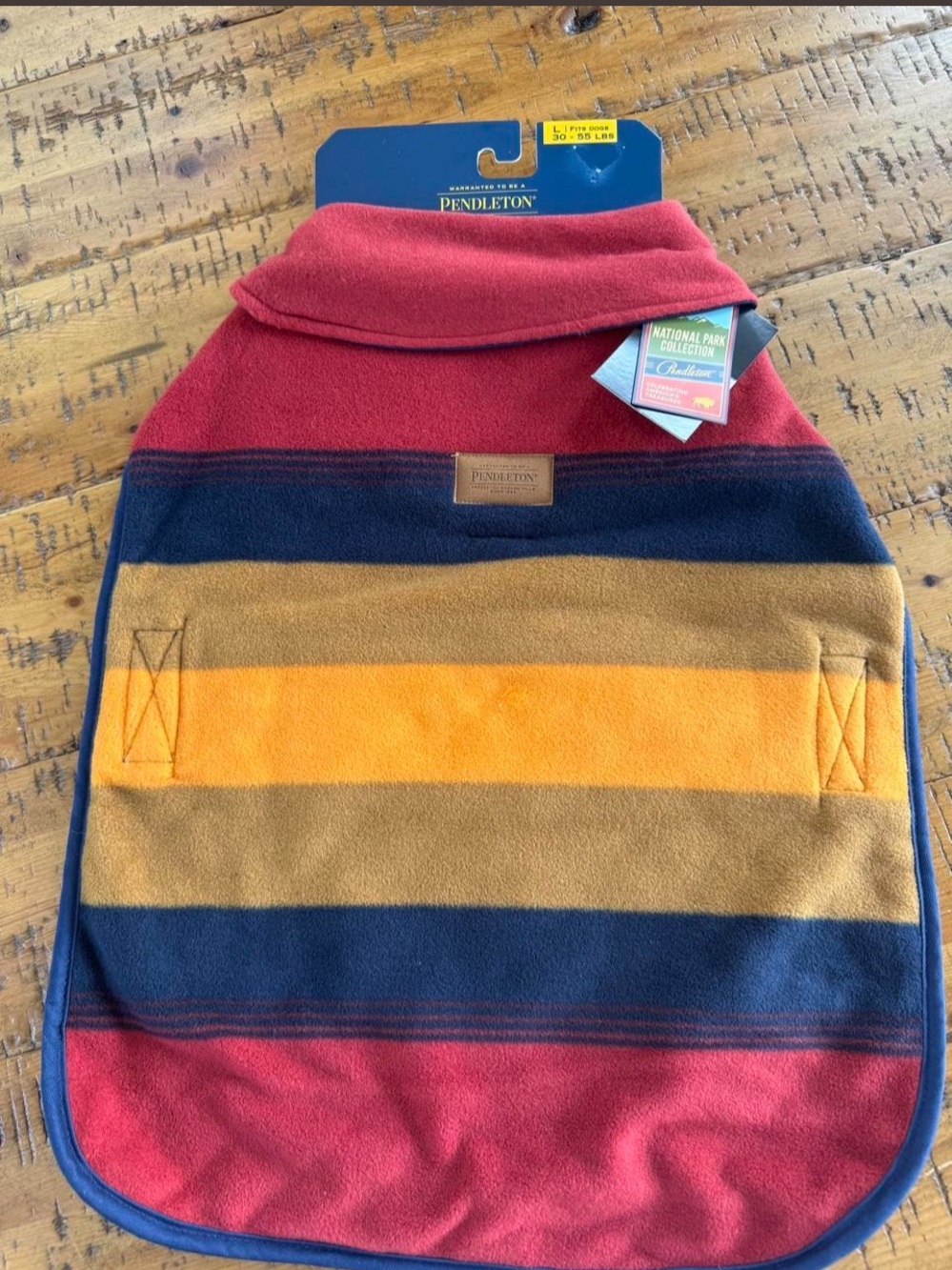 Pendleton National Park Collection Dog Coat Size Large NWT